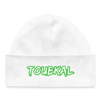 Toubkal as a trekking - Baby Organic Beanie - white - Front