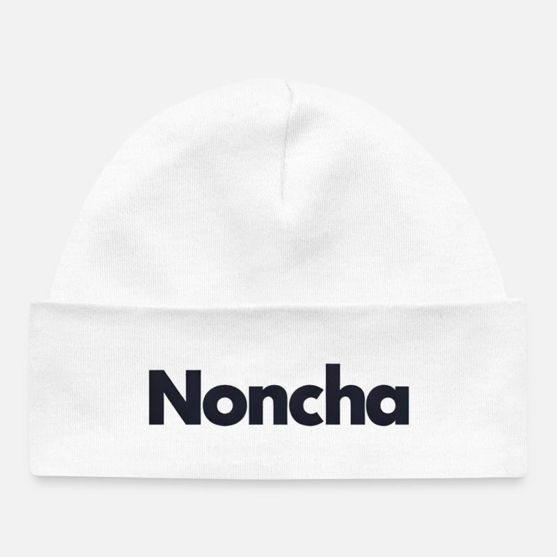 Noncha - Baby Organic Beanie - white