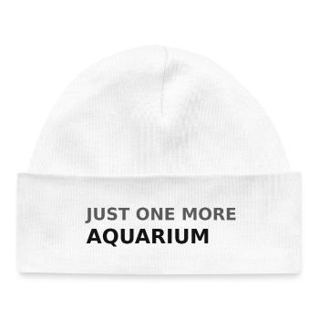 Il ne reste qu’un aquarium - Bonnet bébé bio - blanc - Devant