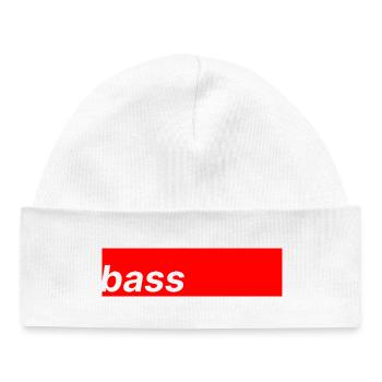 Basse - Bonnet bébé bio - blanc - Devant