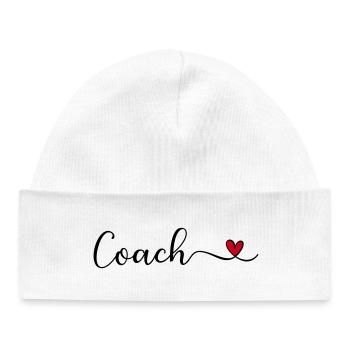 coach - Baby Organic Beanie - white - Front