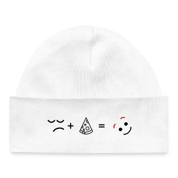 En attente de téléchargement du design - Bonnet bébé bio - blanc - Devant