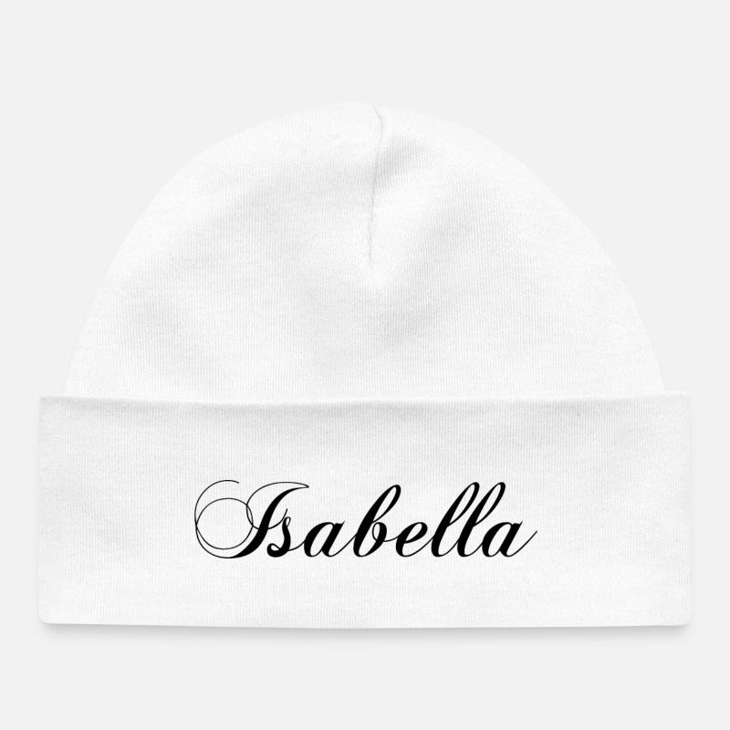 Isabella - Bonnet bébé bio - blanc