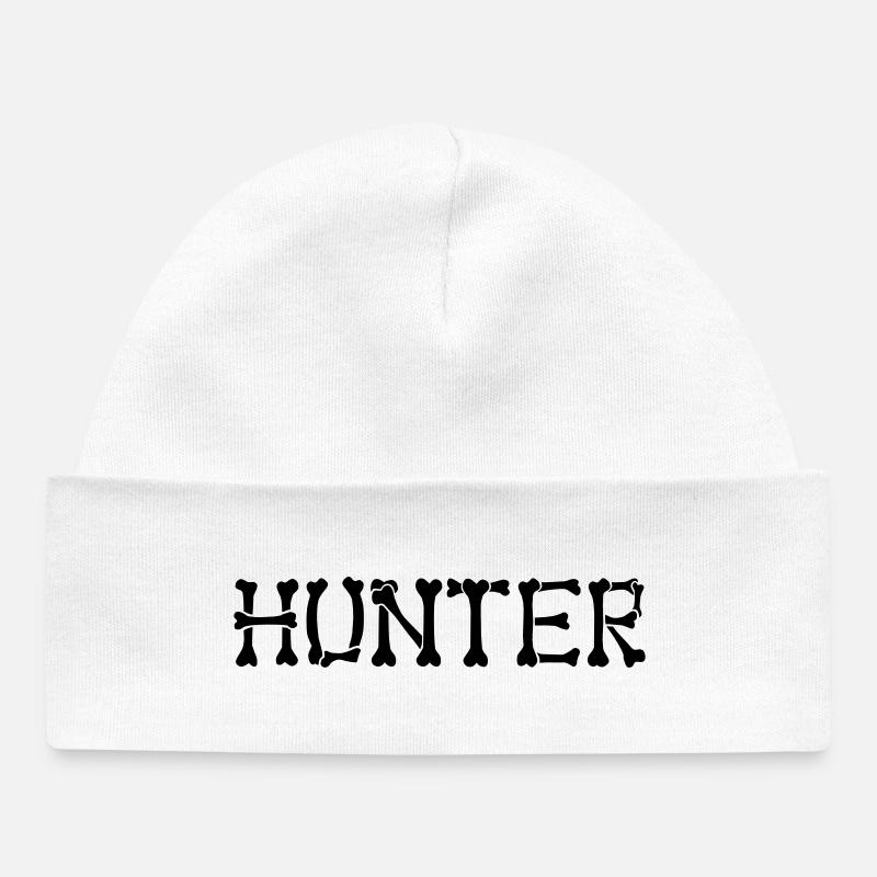 Hunter - Baby Organic Beanie - white