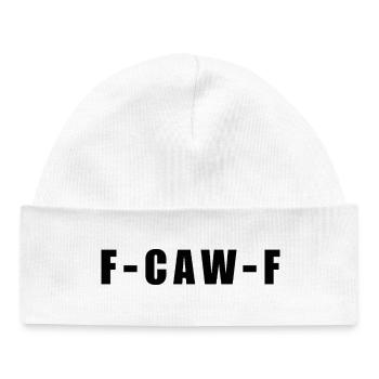 F-CAW-F - Bonnet bébé bio - blanc - Devant