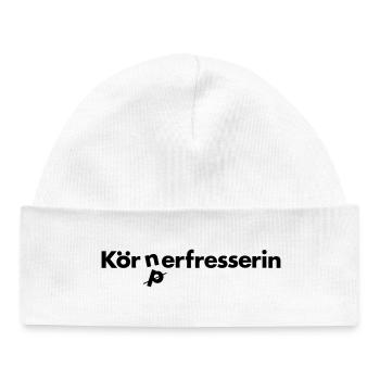 Vegetarian - Baby Organic Beanie - white - Front