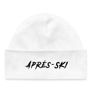 Après-ski - Bonnet bébé bio - blanc - Devant