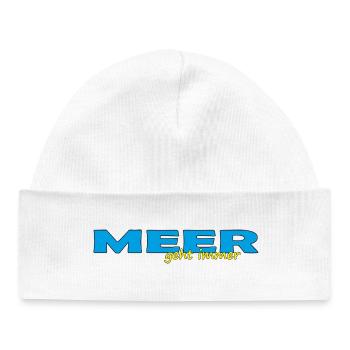 LA MER FONCTIONNE TOUJOURS - Bonnet bébé bio - blanc - Devant