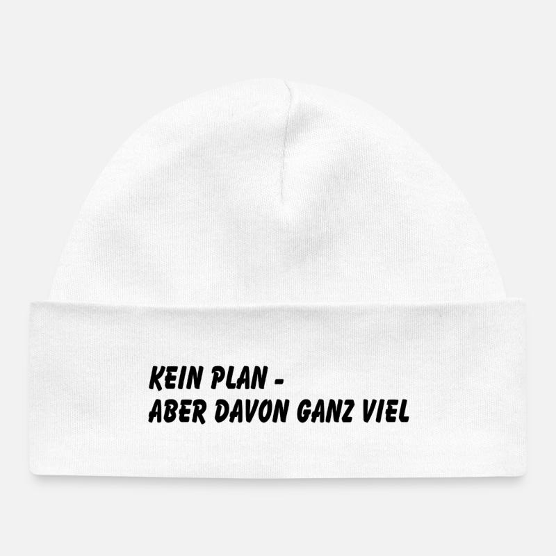Aucun plan - Bonnet bébé bio - blanc