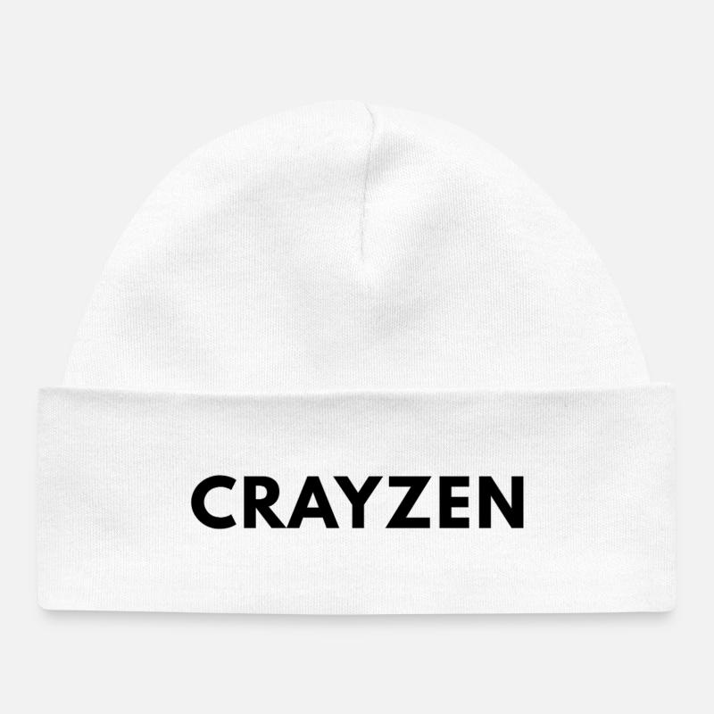 CRAYZEN - Bonnet bébé bio - blanc