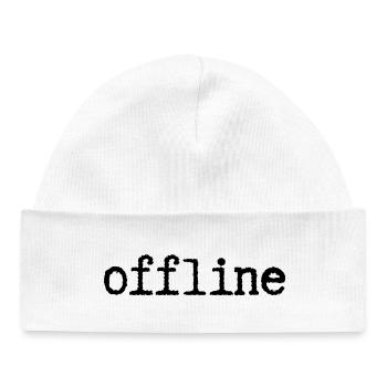 Offline - Baby Organic Beanie - white - Front