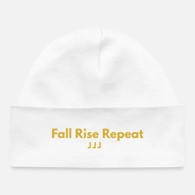 Répétition de la Réveil de l’Automne - Bonnet bébé bio - blanc