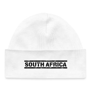 South Africa - Baby Organic Mütze - Weiß - Vorne