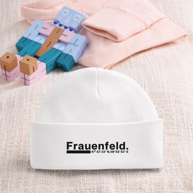 Frauenfeld Coordinates Thurgau Thurgauer Baby Organic Beanie