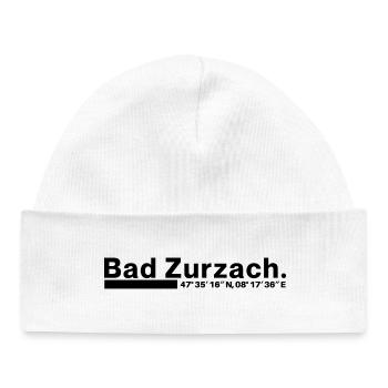 Bad Zurzach Koordinaten Kanton Aargau Schweiz - Baby Organic Mütze - Weiß - Vorne