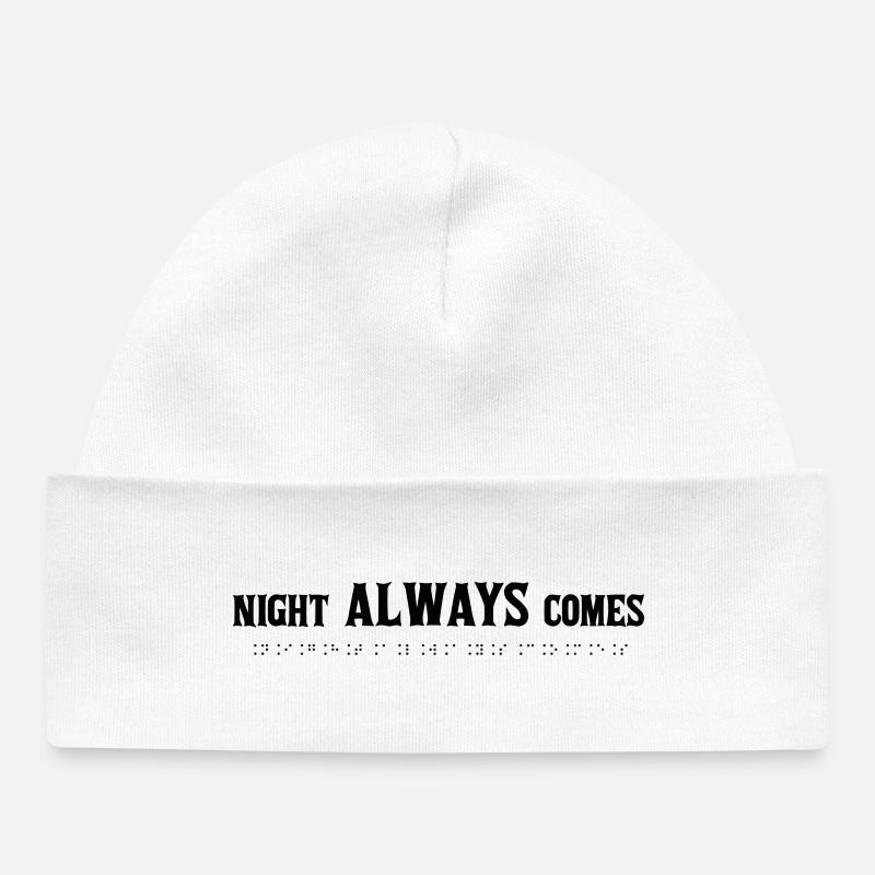Design Éclat Lunaire - Bonnet bébé bio - blanc