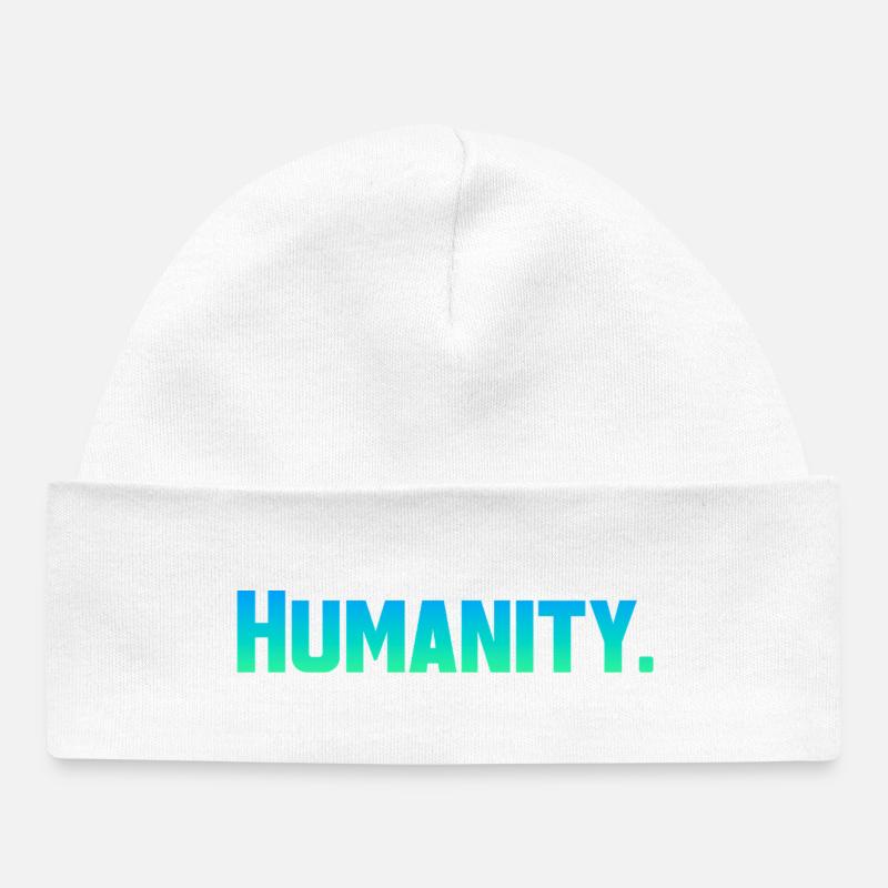 Humanité - Bonnet bébé bio - blanc