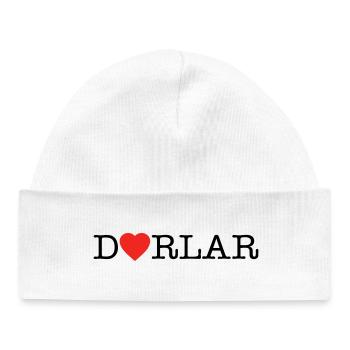 Dorlar - Bonnet bébé bio - blanc - Devant
