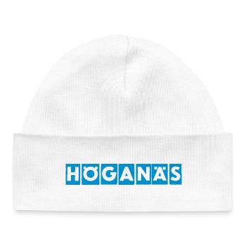 Höganäs Skåne Sky Blue - Baby Organic Beanie - white - Front
