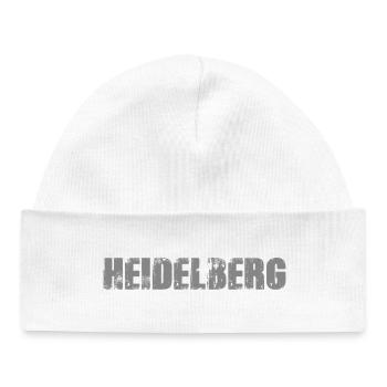 Cool Heidelberg Design - Bonnet bébé bio - blanc - Devant