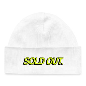 Sold Out - Baby Organic Mütze - Weiß - Vorne