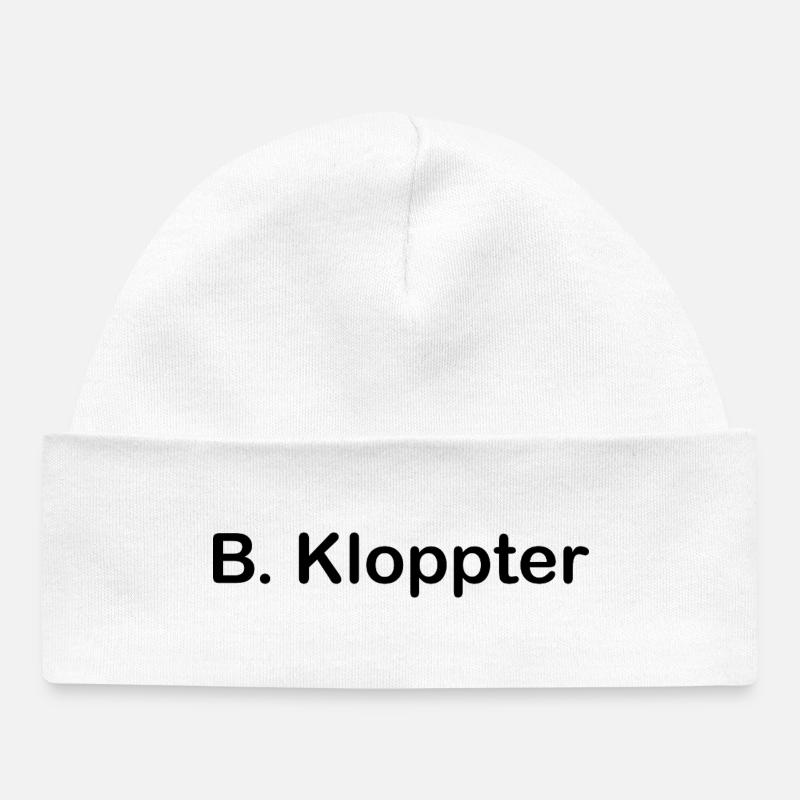 B. Kloppter - Baby Organic Mütze - Weiß