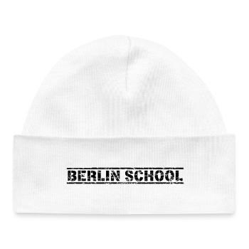 École de Berlin - Bonnet bébé bio - blanc - Devant
