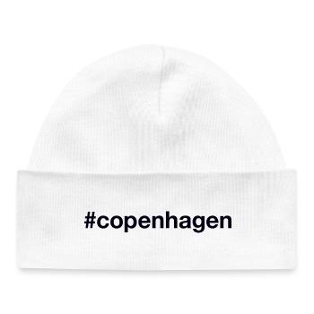 COPENHAGEN Denmark Kopenhagen Dänemark - Baby Organic Beanie - white - Front