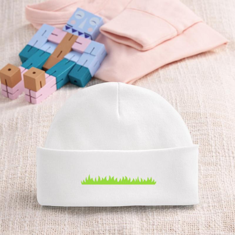 Gras oder Rasen Baby Organic Mütze
