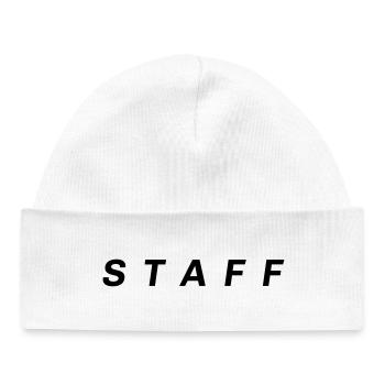 Personnel - Bonnet bébé bio - blanc - Devant