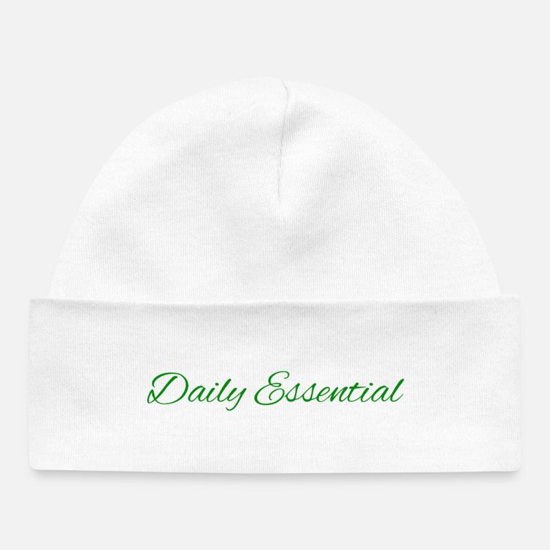 Portez l’essentiel - Bonnet bébé bio - blanc