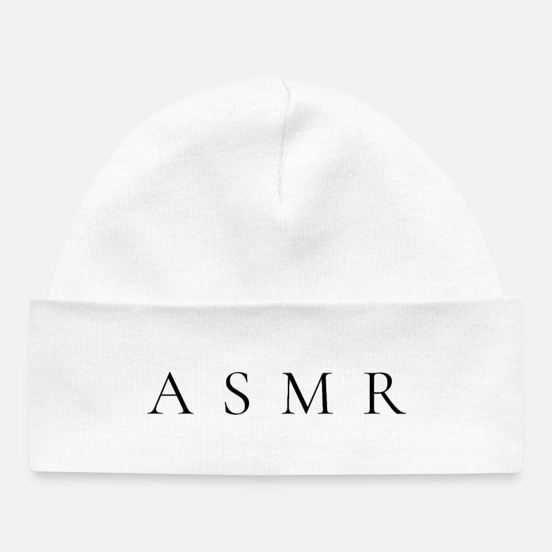 L’ASMR - Bonnet bébé bio - blanc
