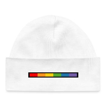 LGBT Tshirt design CSD Shirt - Baby Organic Beanie - white - Front