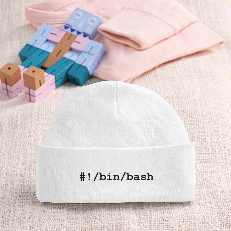 Shell bash / bourne-again sous Linux et Unix Bonnet bébé bio