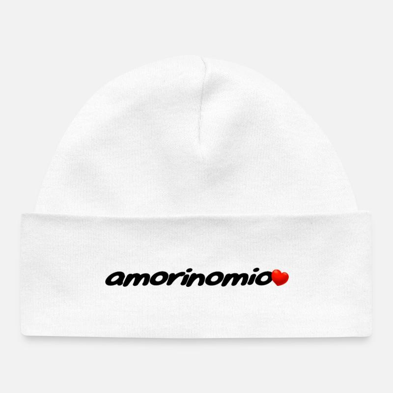 AMORINOMIE - Bonnet bébé bio - blanc