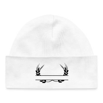 Logo grain products - Baby Organic Beanie - white - Front