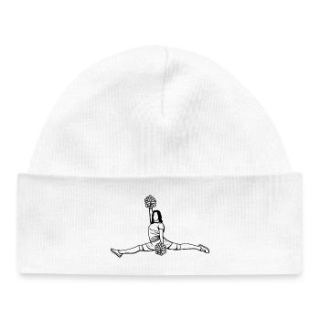 Cheerleader - Bonnet bébé bio - blanc - Devant