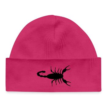 Animaux venimeux Empereur Scorpion - Bonnet bébé bio - blanc - Devant