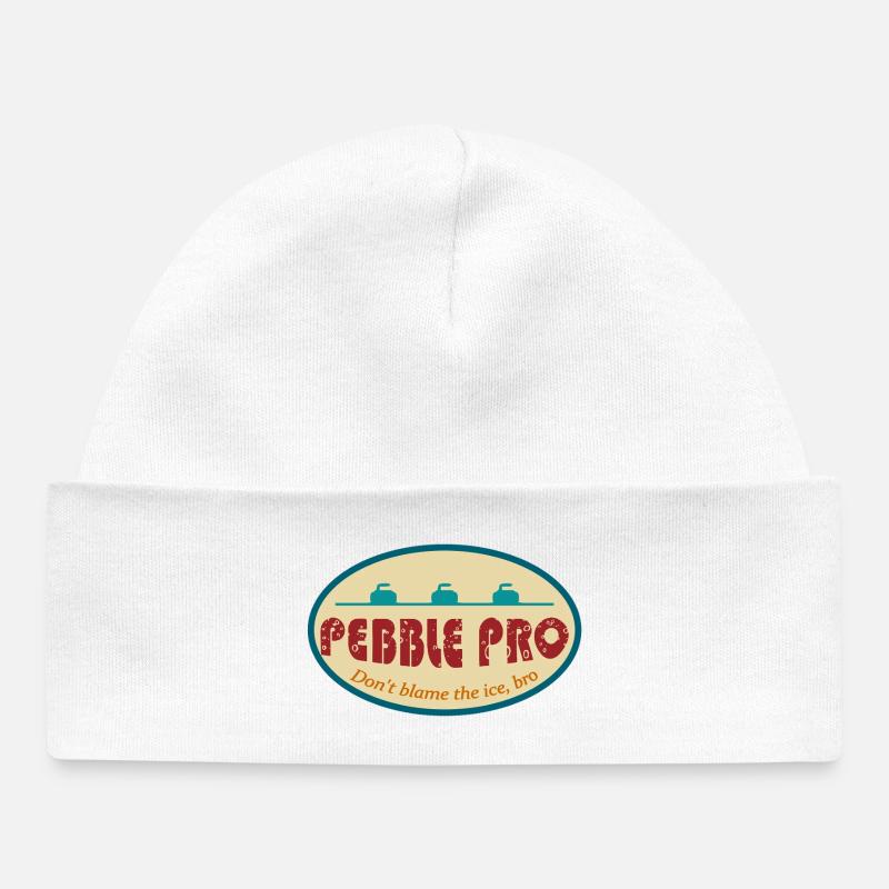 Pebble Pro - Bonnet bébé bio - blanc