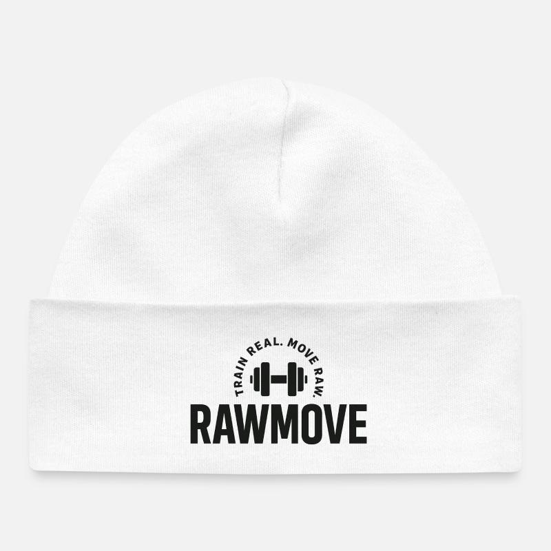 RAWMOVE - Bonnet bébé bio - blanc