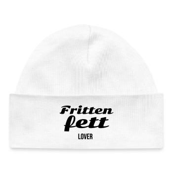 Amant de Frittfett - Bonnet bébé bio - blanc - Devant