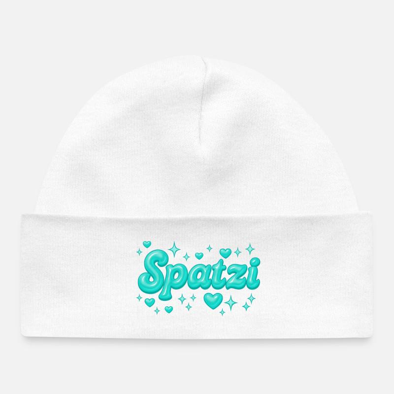 Spatzi / Y2K Design - Bonnet bébé bio - blanc