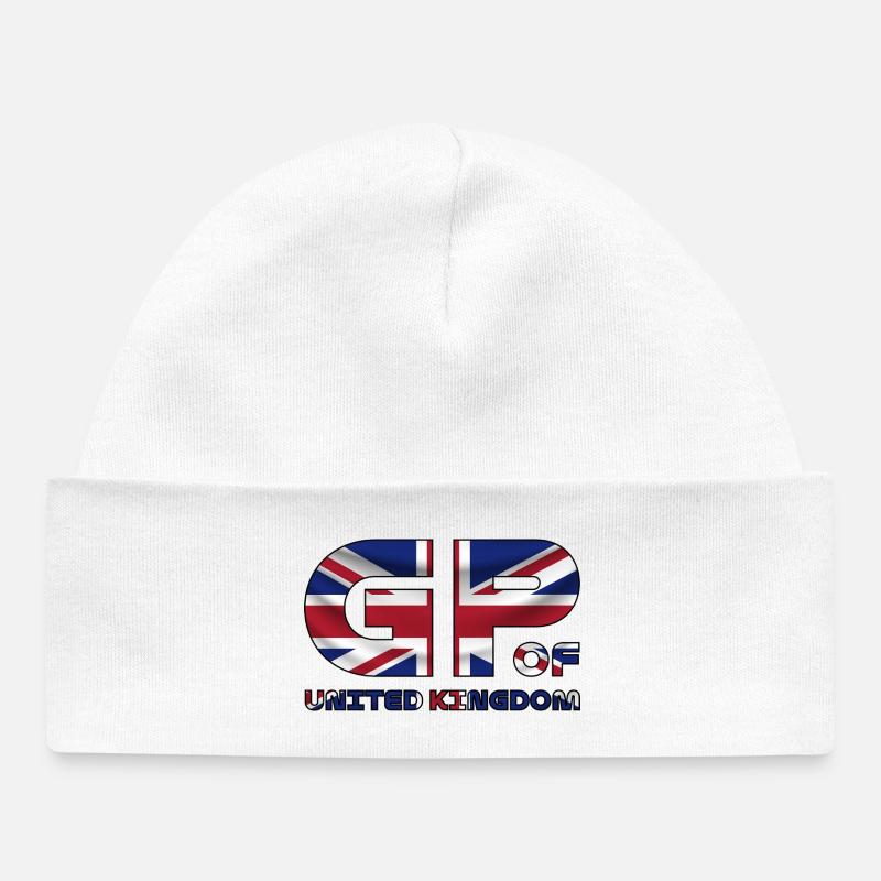 united_kingdom_gp - Bonnet bébé bio - blanc