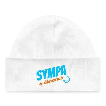 Cool from a distance - Baby Organic Beanie - white - Front