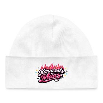 Carnival Mouse Cologne - Cologne Carnival Design - Baby Organic Beanie - white - Front