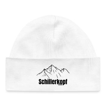 Schillerkopf - Bonnet bébé bio - blanc - Devant