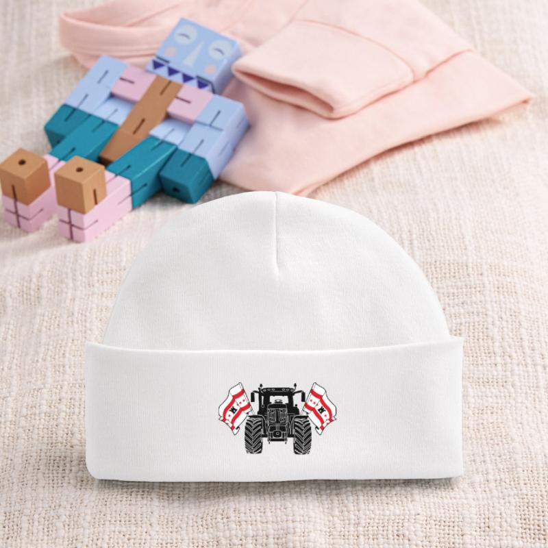 Drenthe_Tractor_Pride Baby Organic Beanie