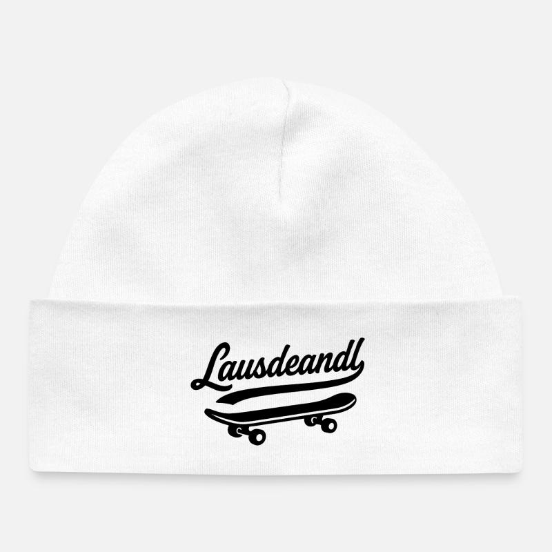 Lausdeand ! - Bonnet bébé bio - blanc