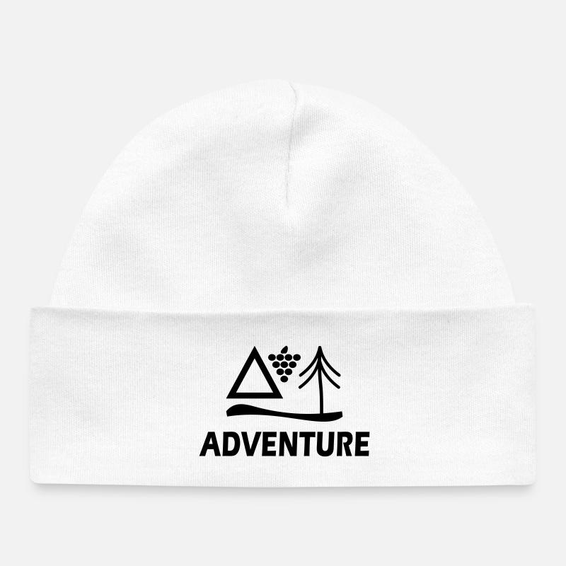 Aventure - Bonnet bébé bio - blanc