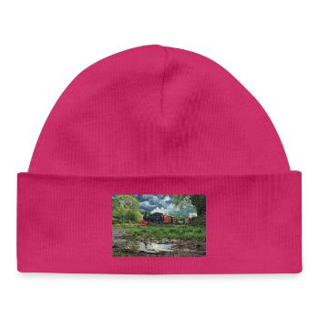 Narrow Gauge Storm - Baby Organic Mütze - Weiß - Vorne